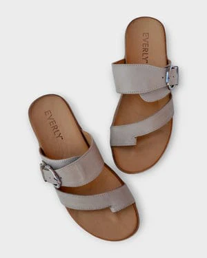 Everly Women's Julia 01 Sandals- Stone - Image 2