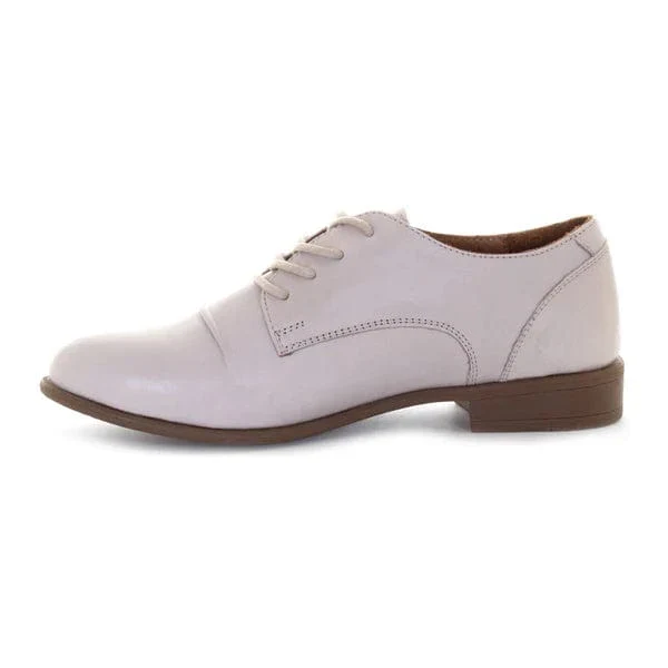 Everly Women's Louisa Oxfords- Stone - Image 3