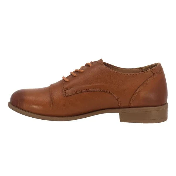 Everly Women's Louisa Oxfords- Tan Leather - Image 3