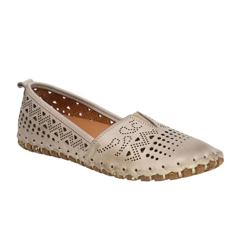 Everly Women's Luna 03 Slip Ons- Grey - Image 2