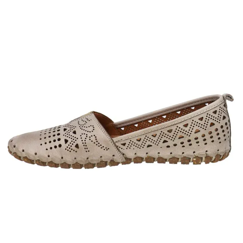 Everly Women's Luna 03 Slip Ons- Grey - Image 3