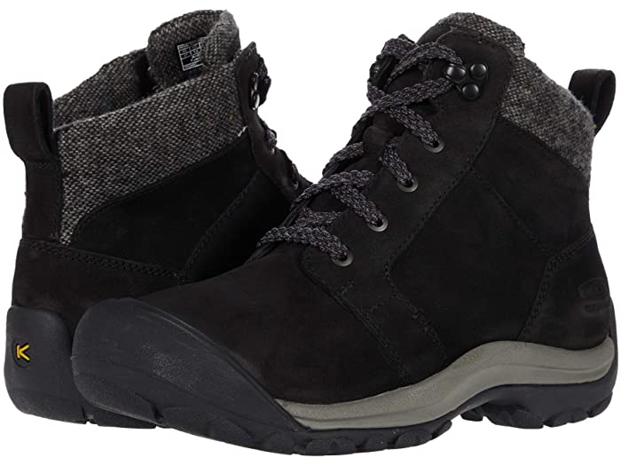 Keen Women's Kaci II Winter Mid Waterproof Boots- Black/ Steel Grey - Image 3