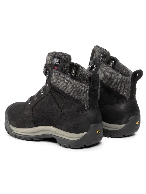 Keen Women's Kaci II Winter Mid Waterproof Boots- Black/ Steel Grey - Image 5