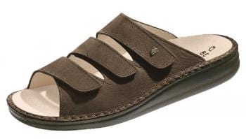 Finn Comfort Unisex Korfu Sandals- Nubuck Tobacco