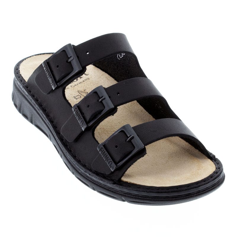 Finn Comfort Women's Barbados Sandals- Western Black - Image 2