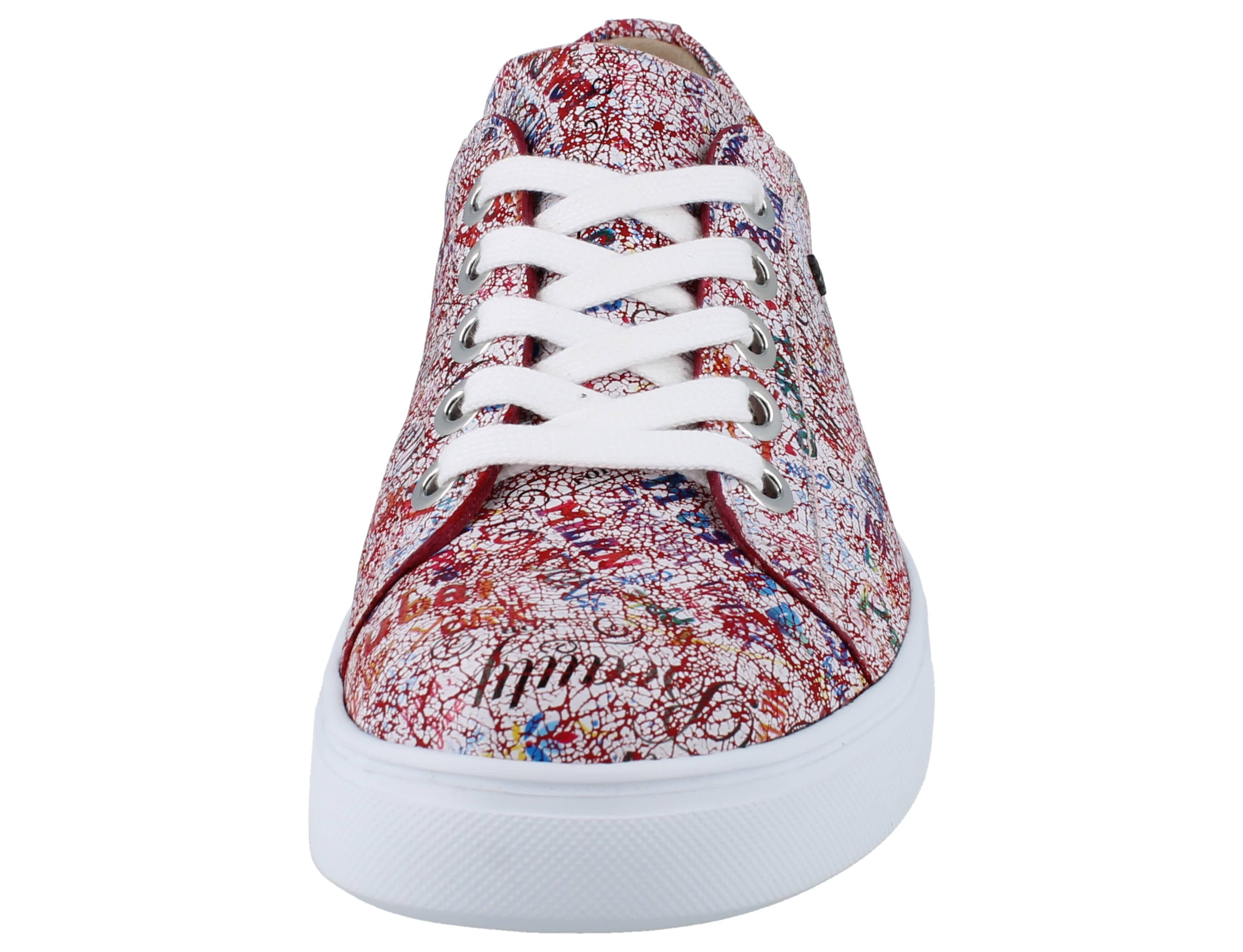 Finn Comfort Women's El Paso Sneakers- Words Rosso - Image 3
