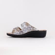Finn Comfort Women's Jamaika Sandals- Iris/ Equipe Argento/ Grey - Image 3