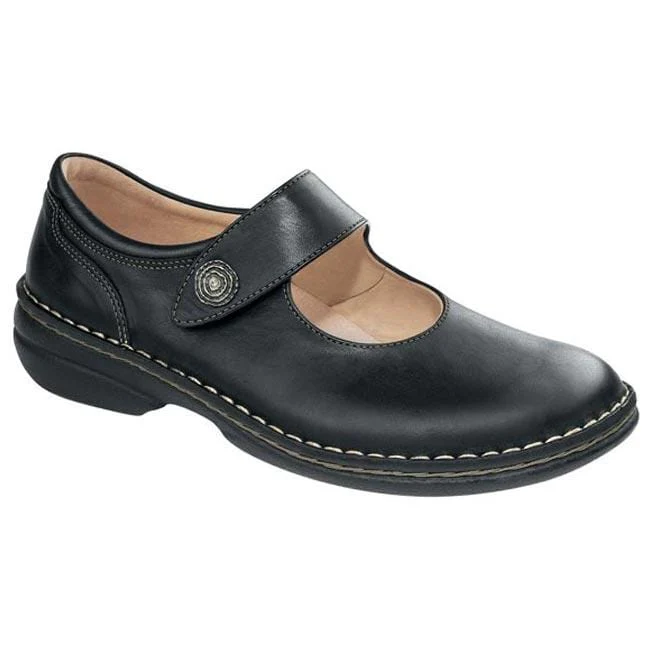 Finn Comfort Women's Laval Mary Janes- Nappaseda Schwarz