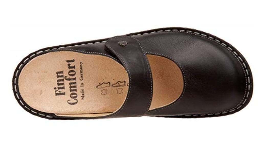 Finn Comfort Women's Stanford Mary Jane Clogs- Nappaseda Schwarz - Image 3