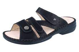 Finn Comfort Women's Ventura Sandals- Longbeach Schwarz