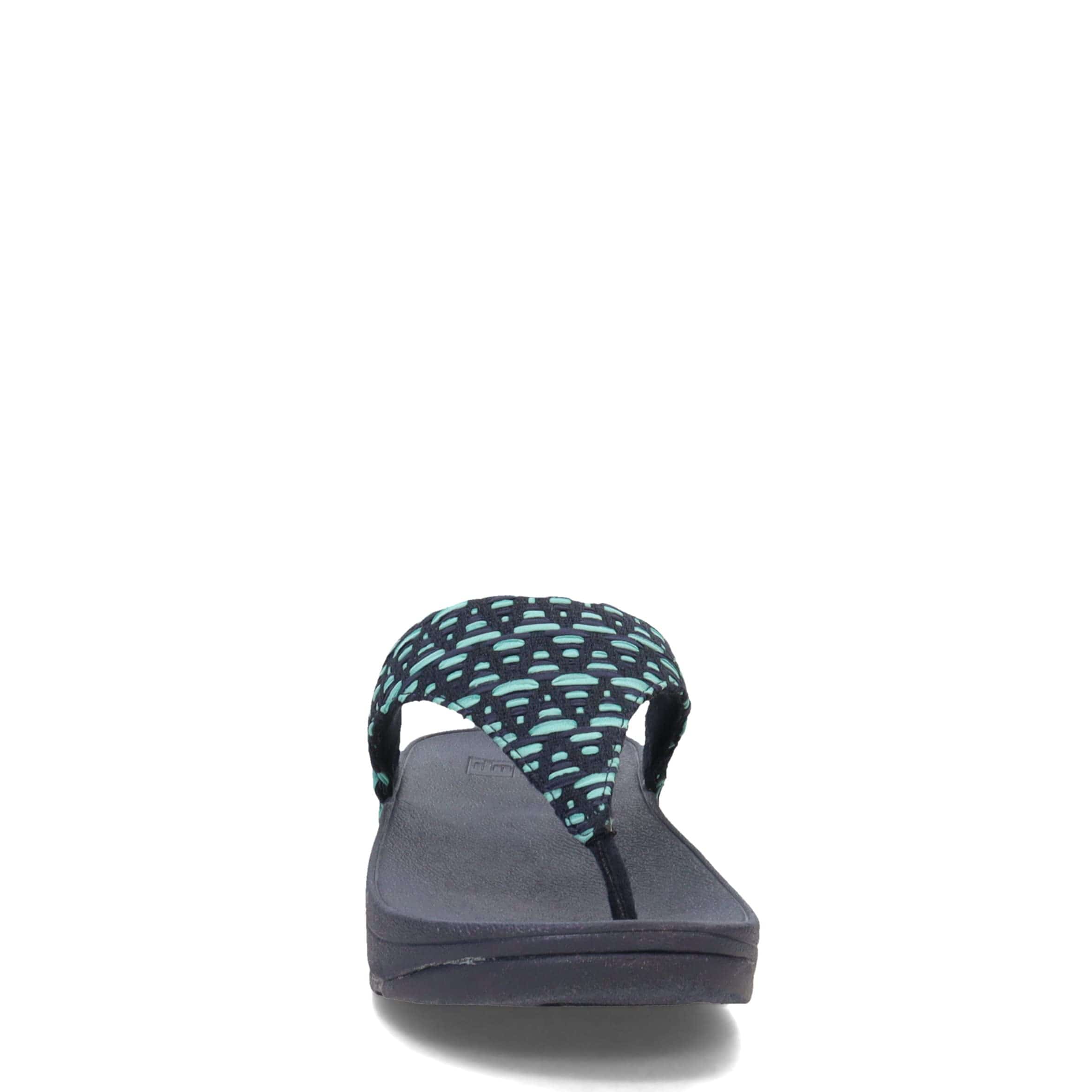 FitFlop Women's Lulu Geo-Webbing Toe Post Sandals- Midnight Navy - Image 3