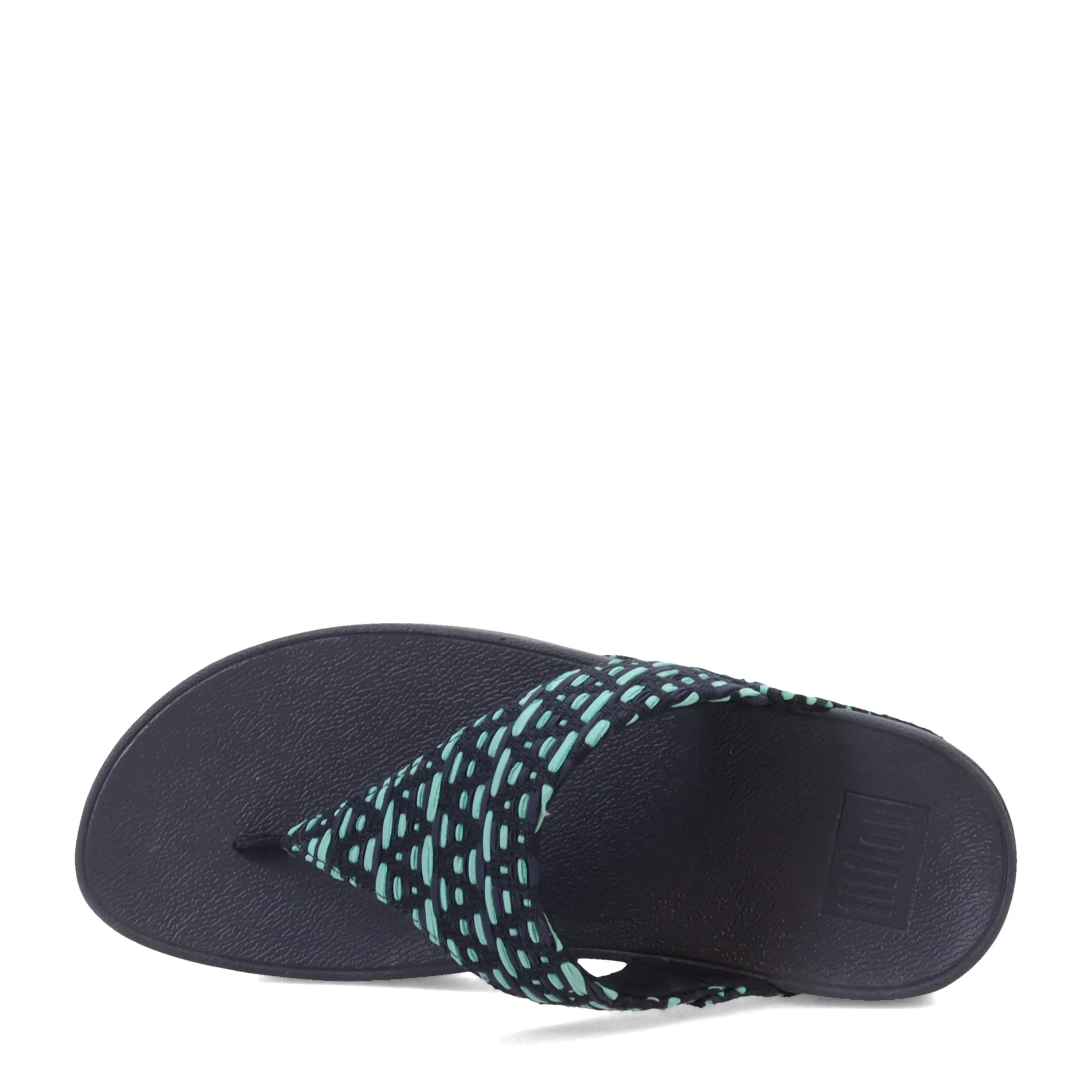 FitFlop Women's Lulu Geo-Webbing Toe Post Sandals- Midnight Navy - Image 4