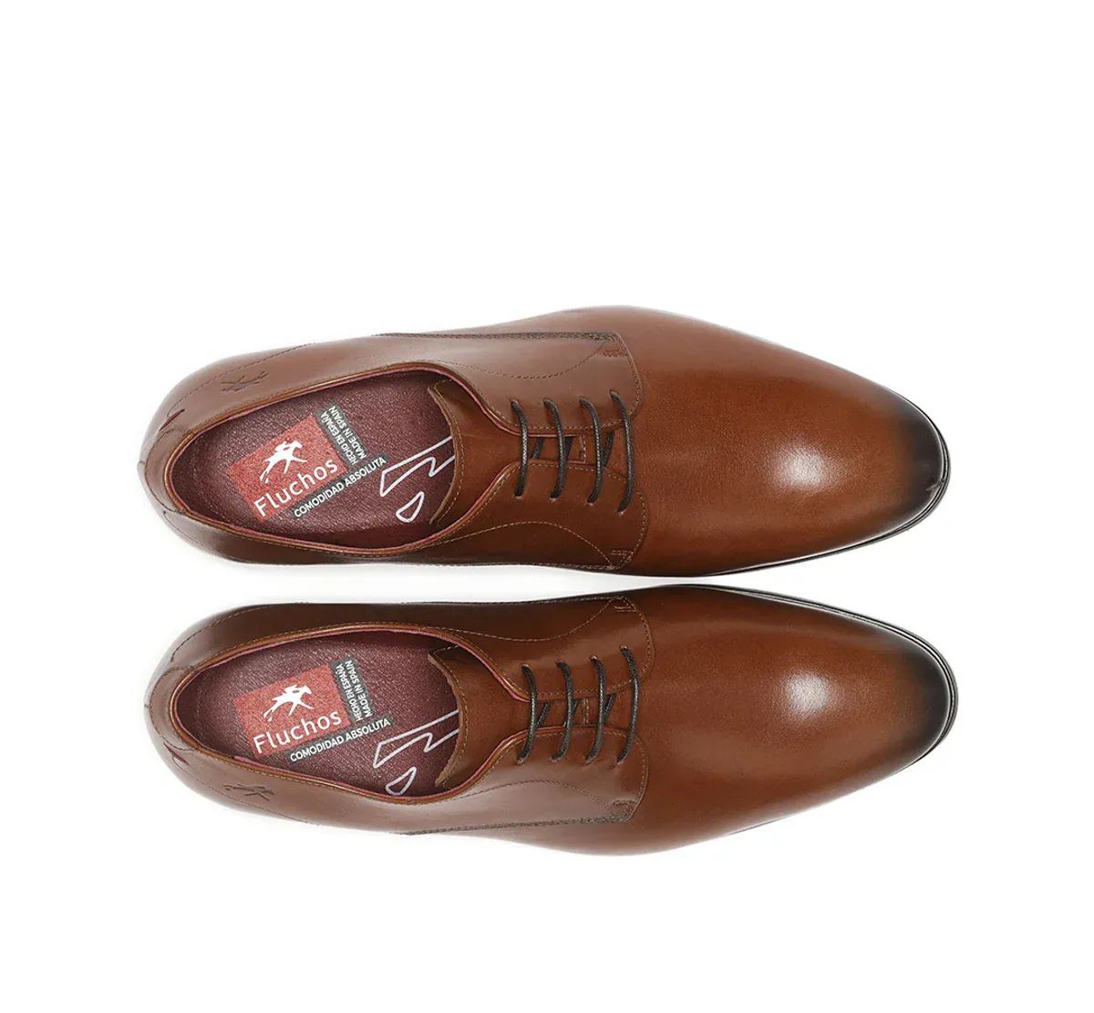 Fluchos Men's Adam Dress Shoes- Habana - Image 4