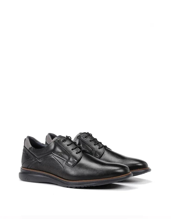 Fluchos Men's Fenix Lace Up Shoes- Habana Negro - Image 2