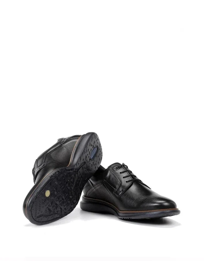 Fluchos Men's Fenix Lace Up Shoes- Habana Negro - Image 5