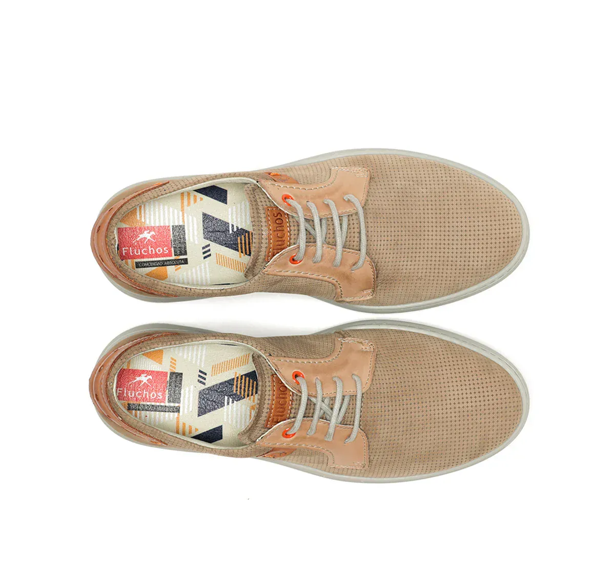 Fluchos Men's Jack Dress Sneakers- Delbuck Marmota - Image 4