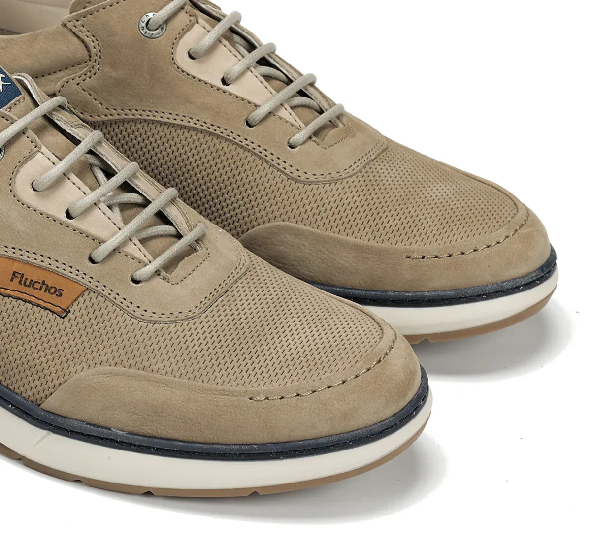 Fluchos Men's Jeff Casual Sneakers- Delbuck Marmota - Image 3