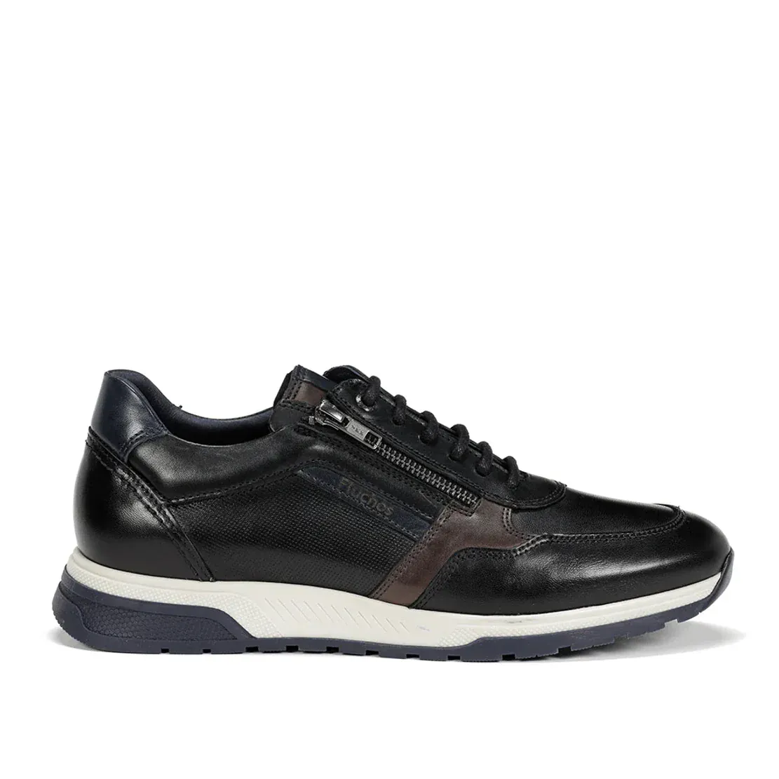 Fluchos Men's Louis Lace Up Shoes- Negro