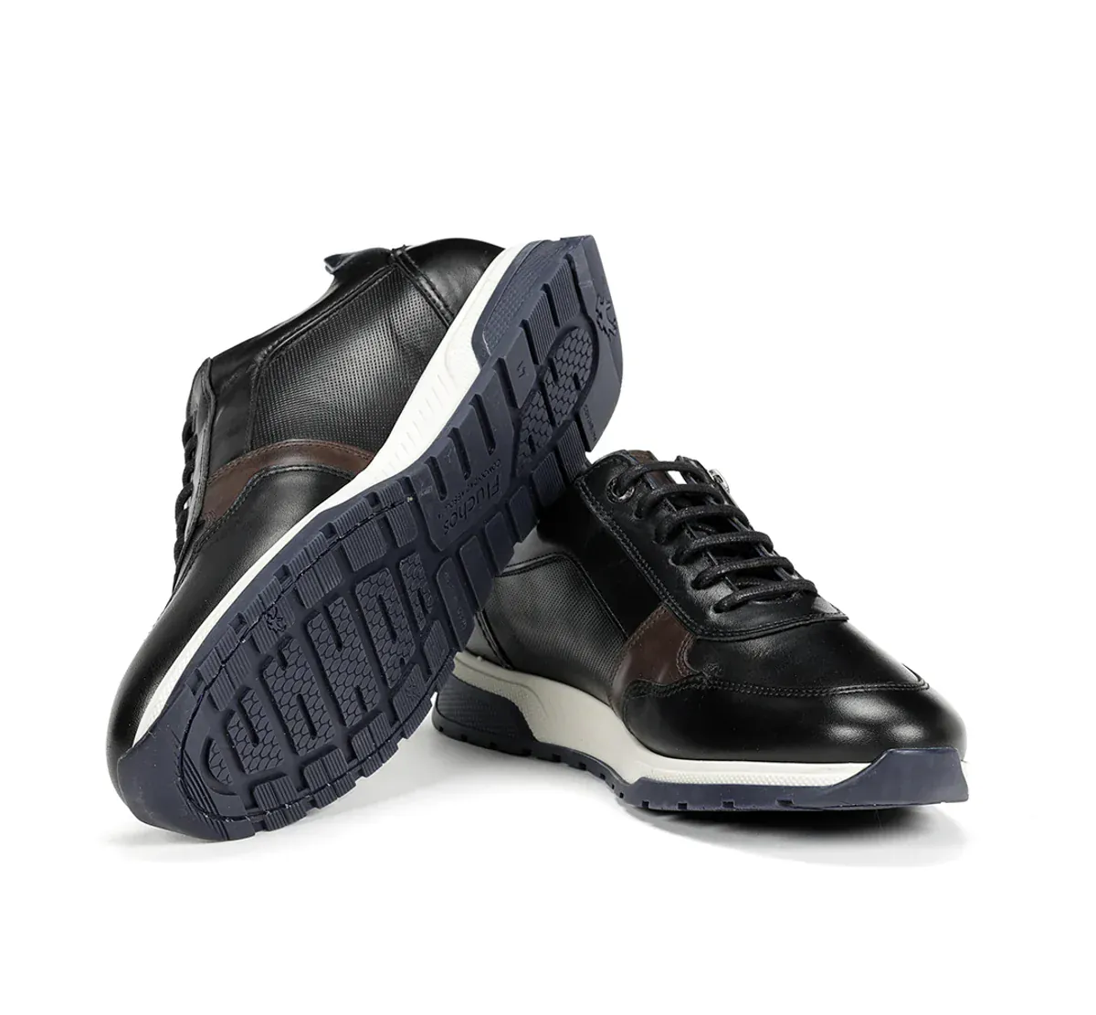 Fluchos Men's Louis Lace Up Shoes- Negro - Image 4