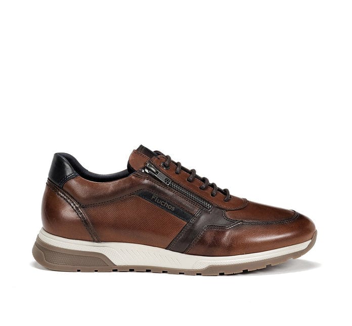 Fluchos Men's Louis Lace Up Shoes- Camel