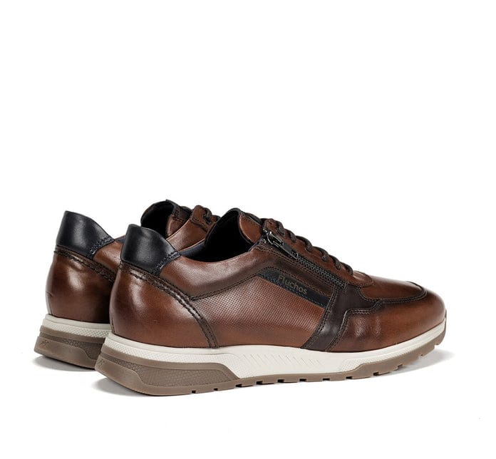 Fluchos Men's Louis Lace Up Shoes- Camel - Image 3