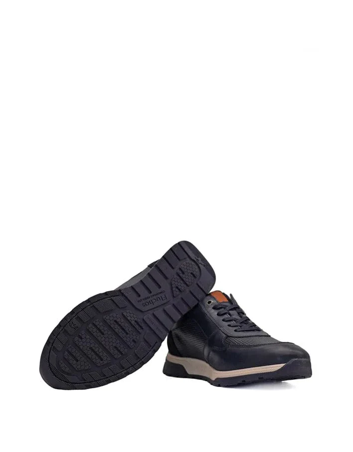 Fluchos Men's Louis Lace & Zip Sneakers- Habana Oceano - Image 4