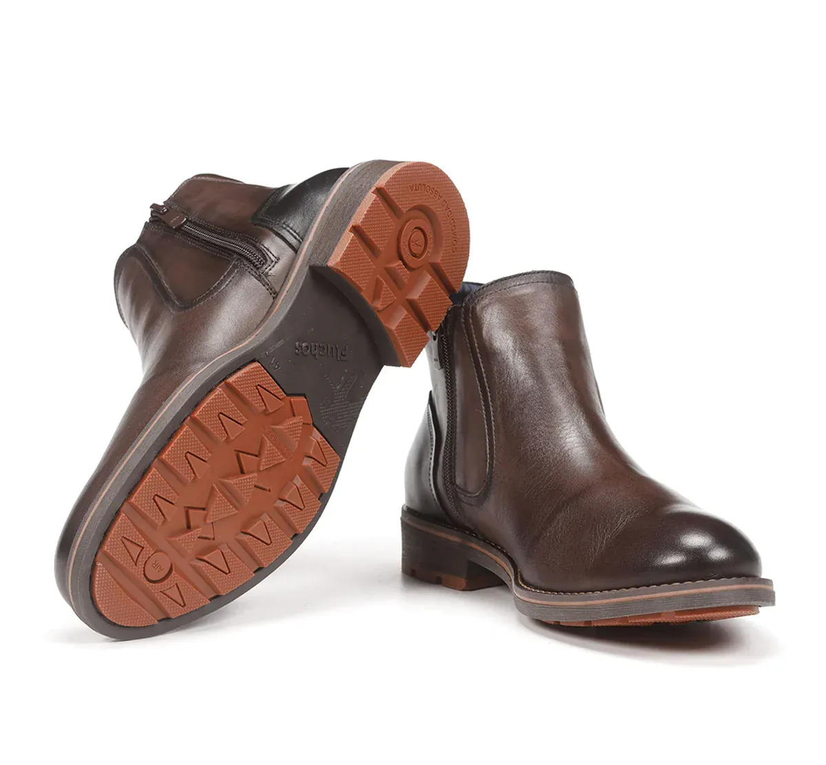 Fluchos Men's Terry Chelsea Boots- Habana Cafe - Image 4