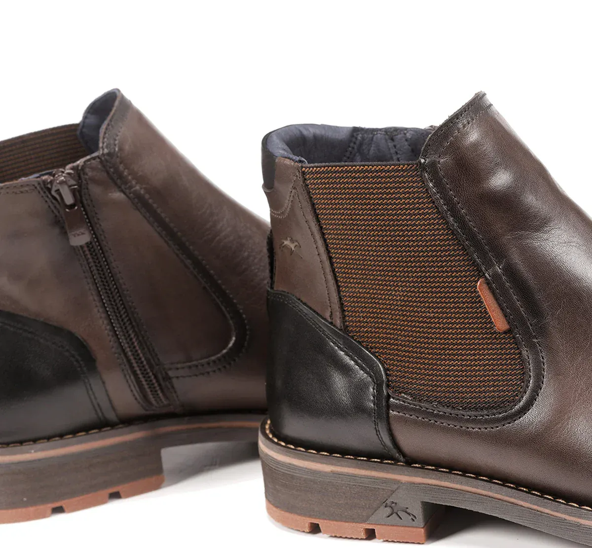 Fluchos Men's Terry Chelsea Boots- Habana Cafe - Image 7