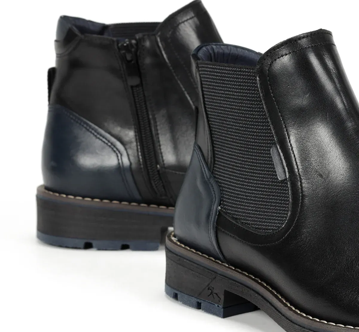 Fluchos Men's Terry Chelsea Boots- Habana Negro - Image 6