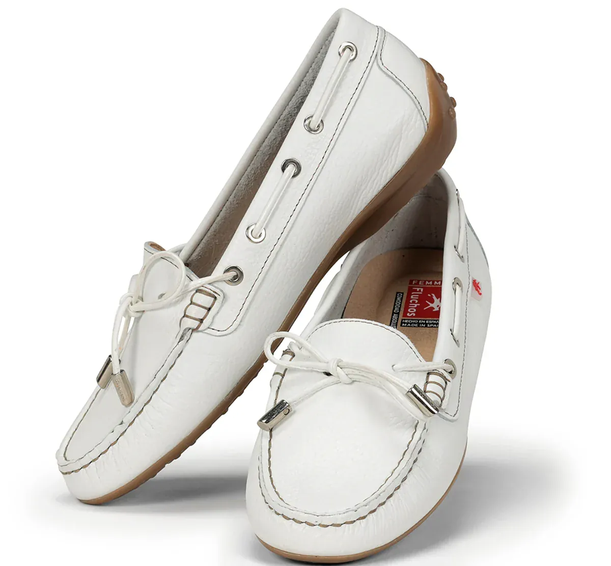 Fluchos Women's Bruni Loafers- Floter Blanco OG - Image 5