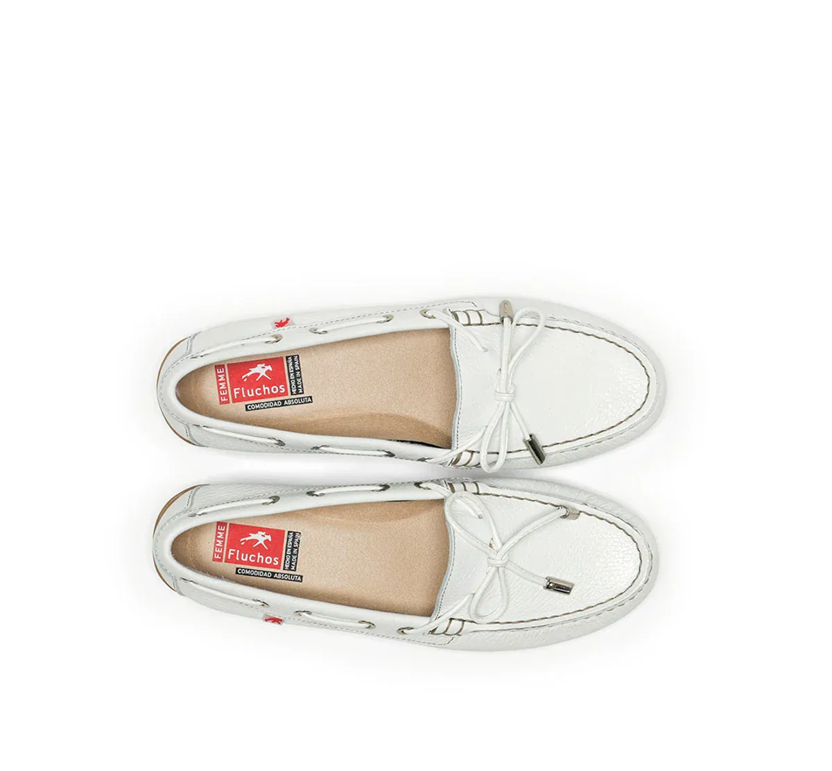 Fluchos Women's Bruni Loafers- Floter Blanco OG - Image 6
