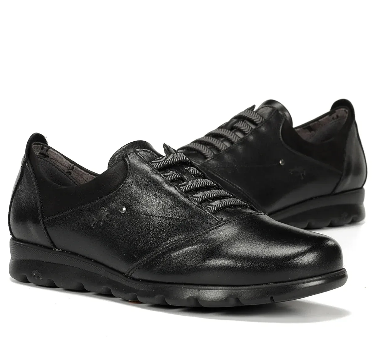 Fluchos Women's Susan Slip On Oxfords- Negro - Image 7