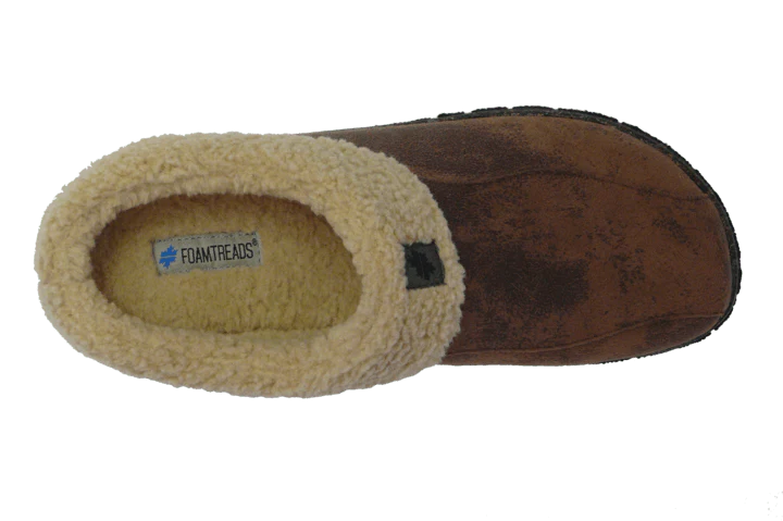 Foamtreads Men's Lucas 3 Slippers- Brown - Image 2