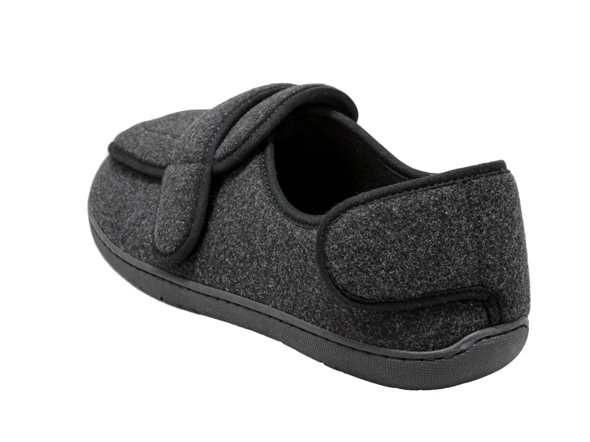 Foamtreads Men's Physician 2 Slippers- Black - Image 5