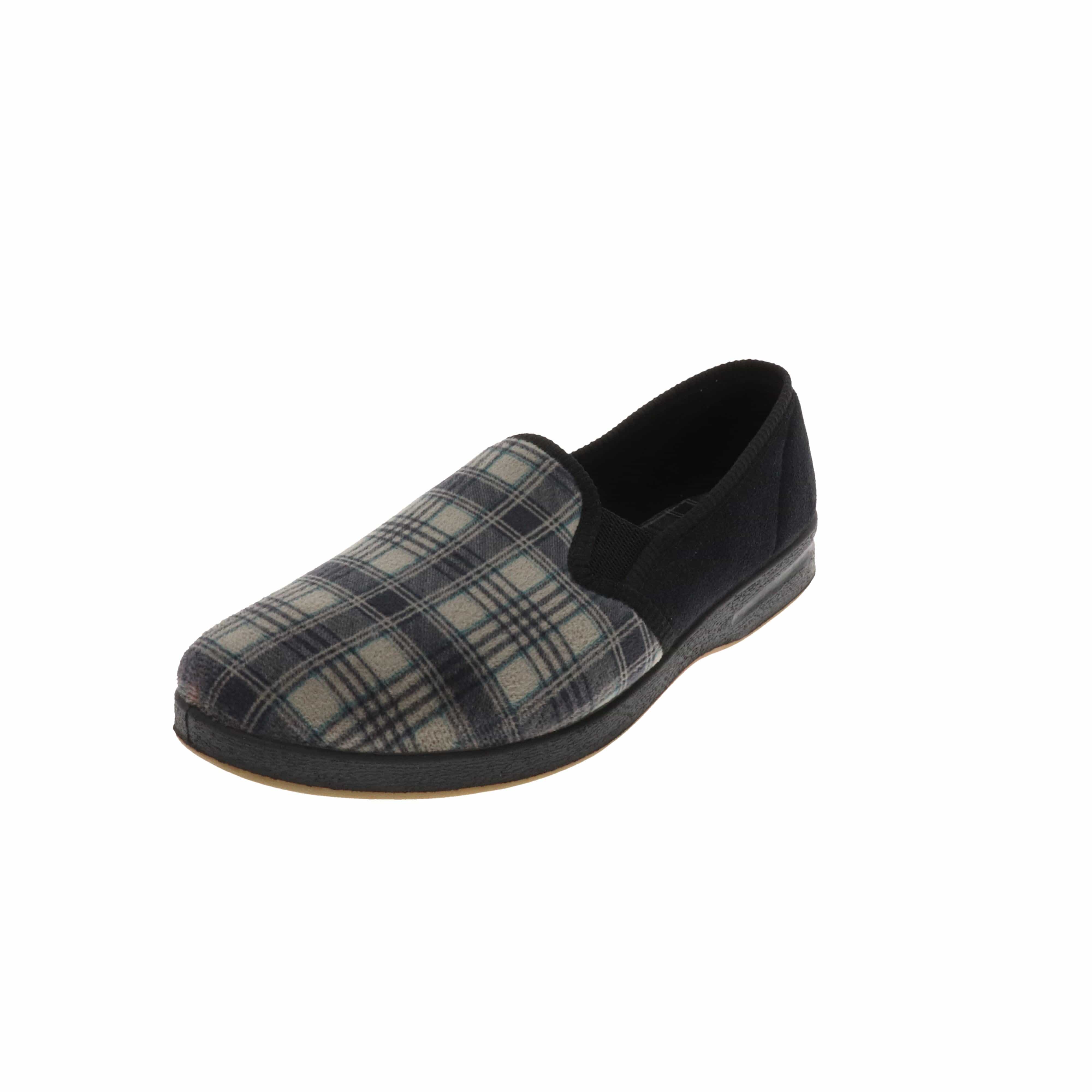Foamtreads Men's Reuben Slippers- Grey - Image 2