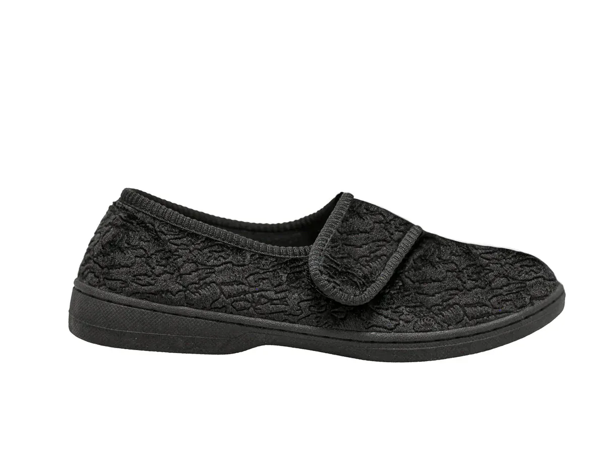 Foamtreads Women's Jewel 2 Slippers- Black