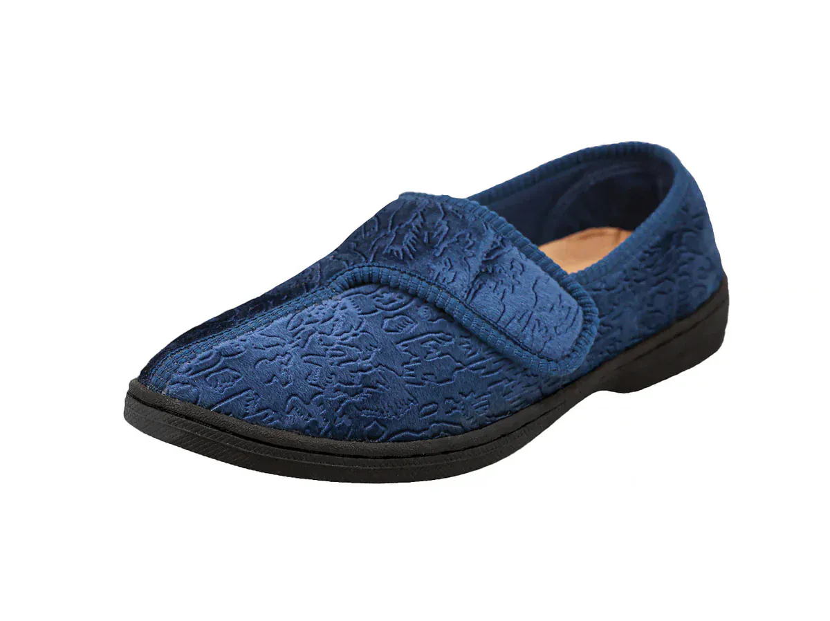 Foamtreads Women's Jewel 2 Slippers- Navy - Image 2