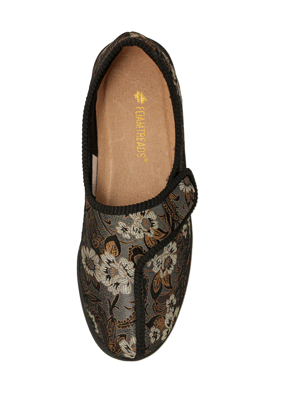 Foamtreads Women's Jewel 2 Slippers- Printed Flower - Image 3