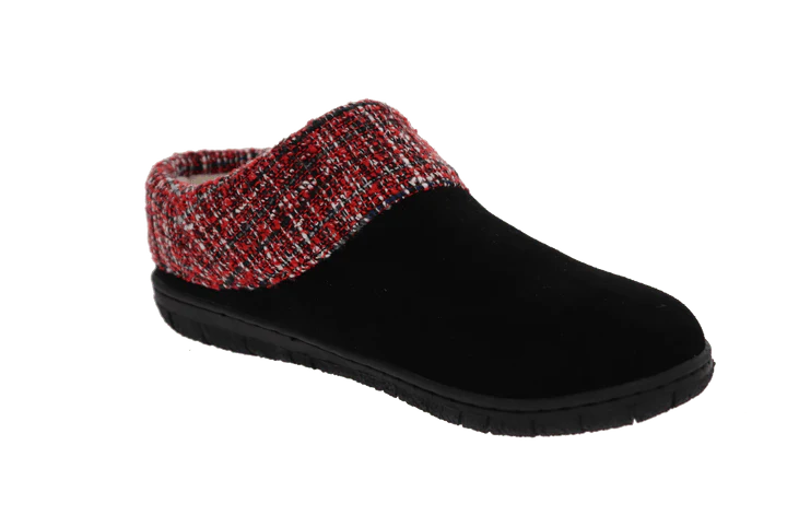 Foamtreads Women's Olympia 2 Slippers- Black - Image 2