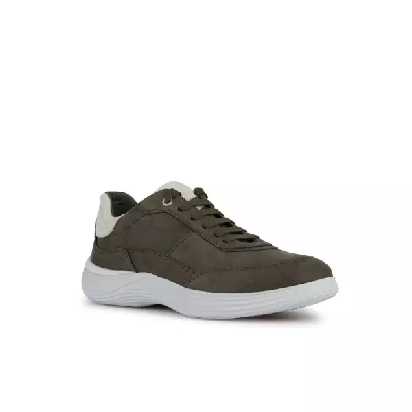 Geox Men's Fluctis Walking Shoes- Green - Image 2