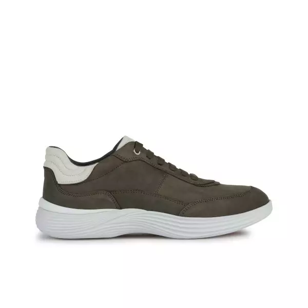 Geox Men's Fluctis Walking Shoes- Green - Image 4