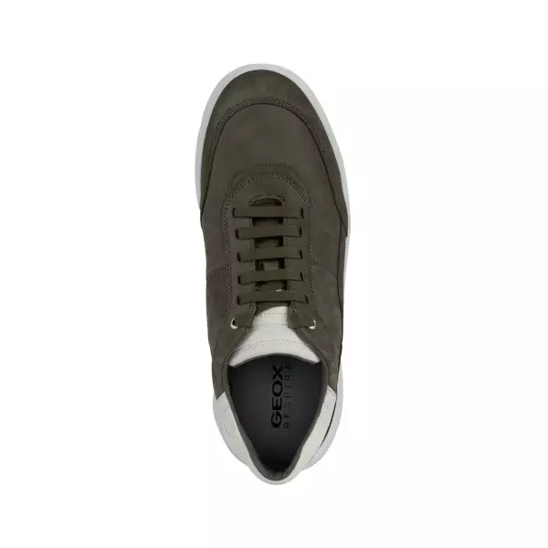 Geox Men's Fluctis Walking Shoes- Green - Image 5
