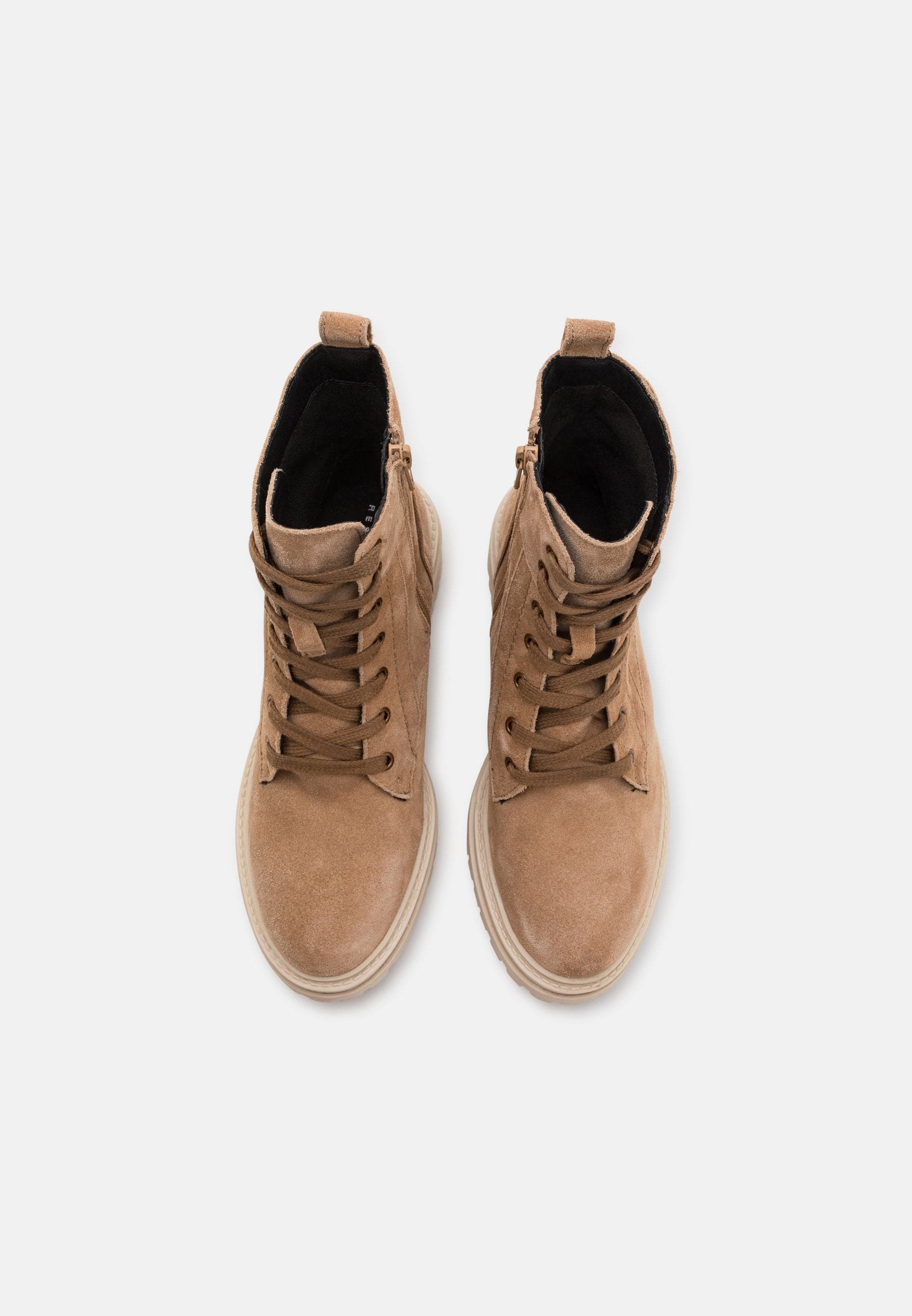 Geox Women's Iridea Boots- Sand Suede - Image 4