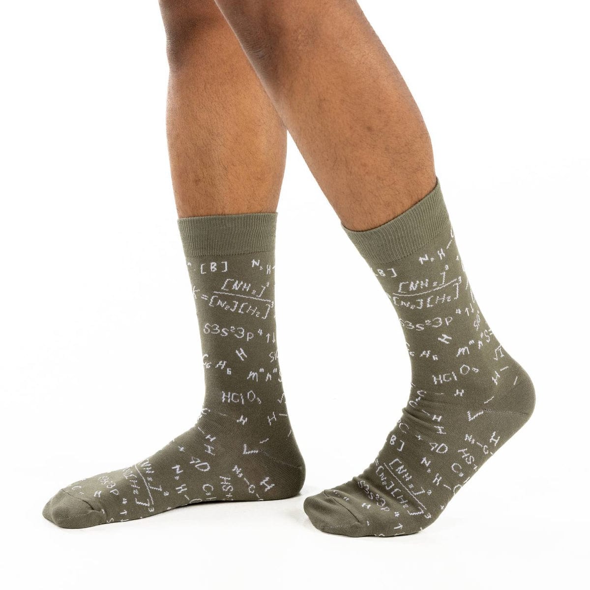Good Luck Sock Men's Socks- Chemistry Formulas - Image 2