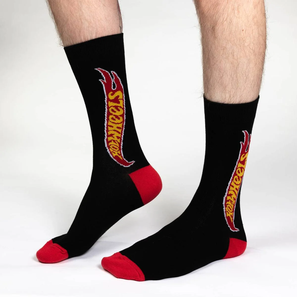 Good Luck Sock Men's Socks- Hot Wheels Logo - Image 2