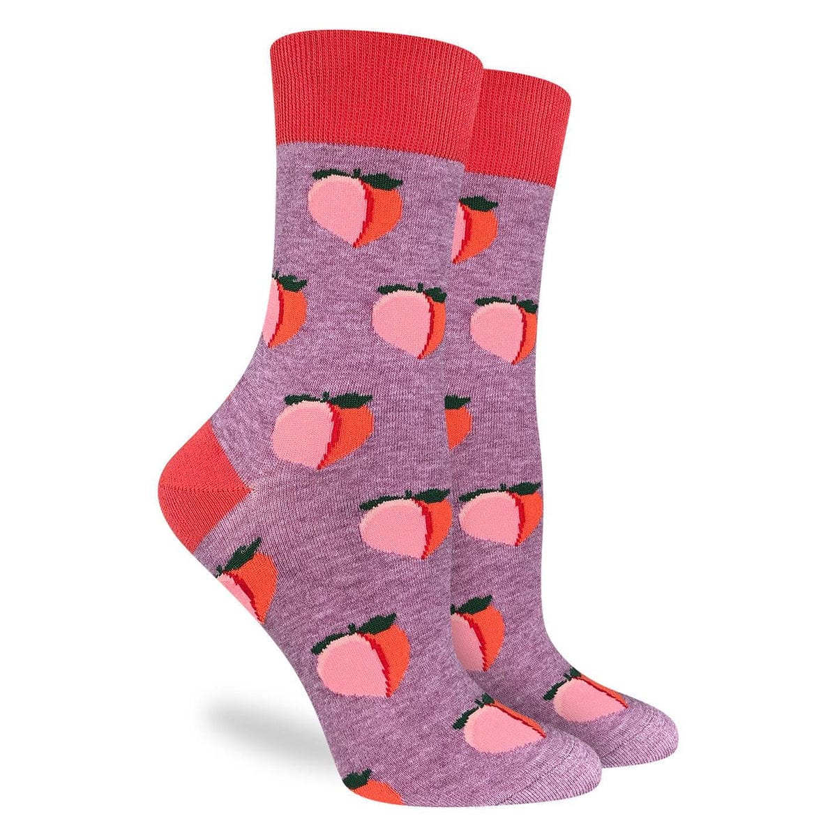 Good Luck Sock Women's Socks- Peaches
