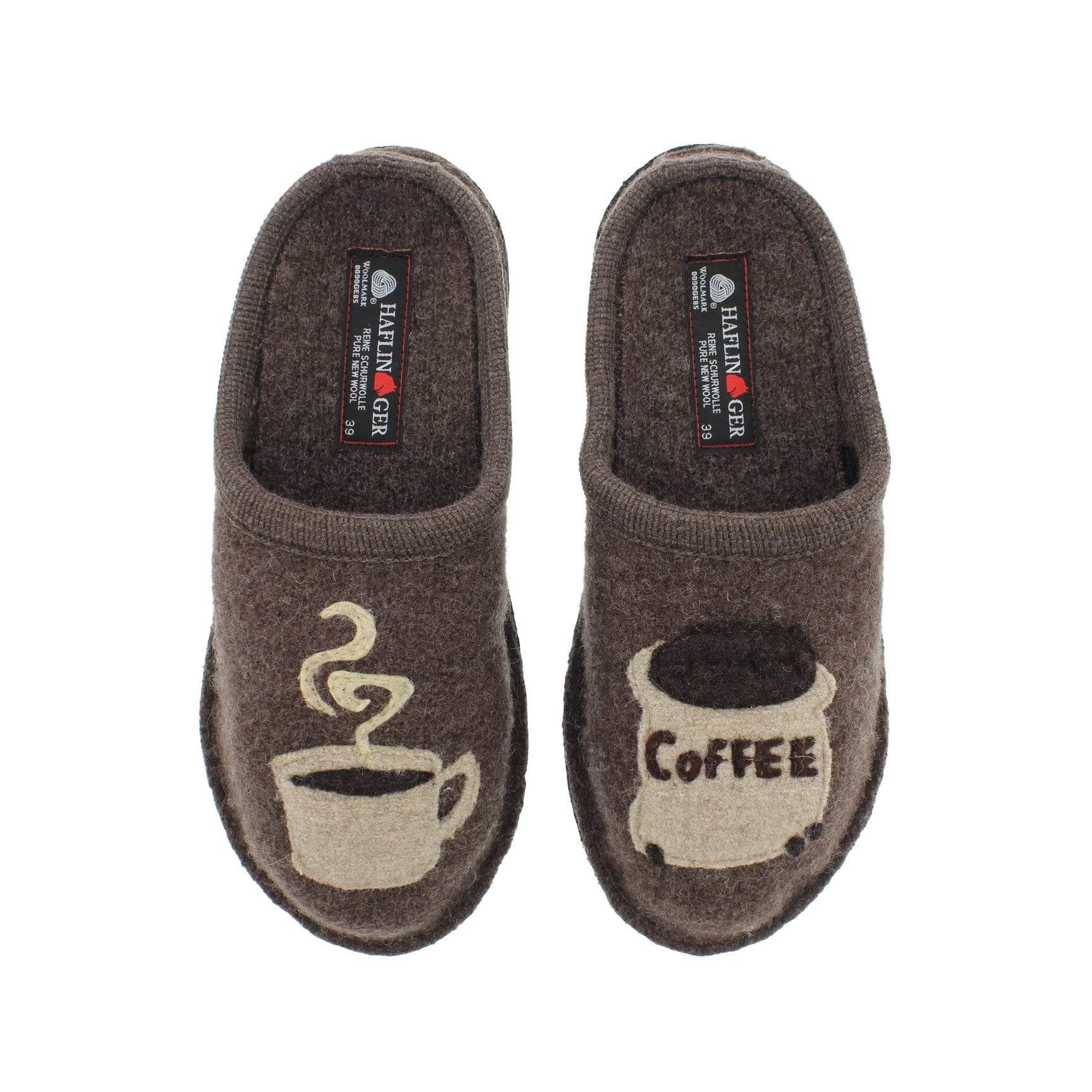 Haflinger Women's Flair Coffee Slippers- Earth - Image 6