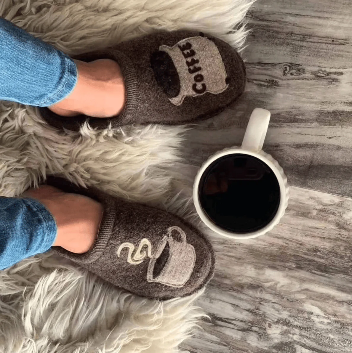 Haflinger Women's Flair Coffee Slippers- Earth - Image 7