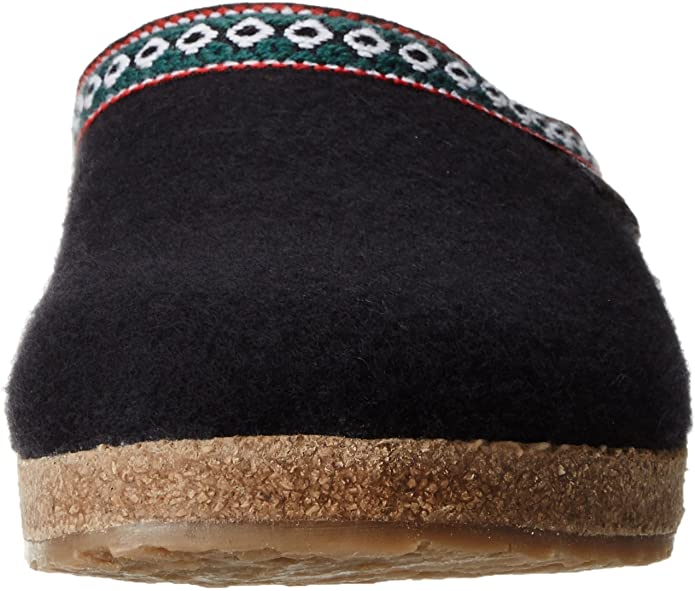 Haflinger Unisex Grizzly Slippers GZ15- Black - Image 4