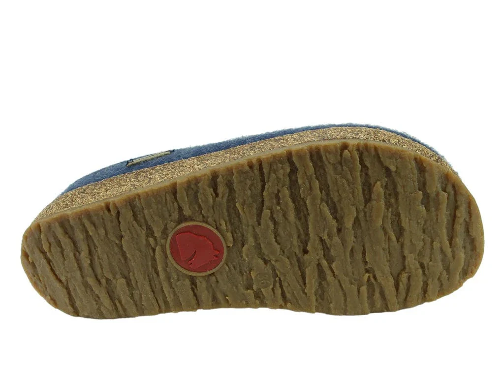 Haflinger Unisex Grizzly Ski Slippers- Jeans - Image 10